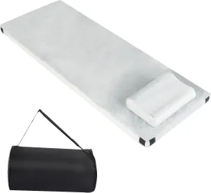 1-2 Pack Memory Foam Camping Mattress Pad Portable Roll Up Sleeping Mattress