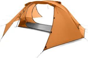 1 Person Tent Lightweight Backpacking Tent Double-Layer Can Use with Elevated Sleeping Platform Camp Bed for 4 Season,Tent Bed