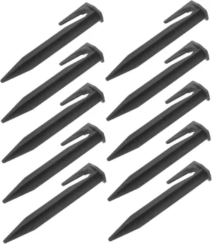 100pcs Heavy Duty Tent Stakes Ground Pegs for Camping Gardening Outdoor Use Lightweight Sturdy Tarp Stake Anchors for Secure Tent Fixing Windy Conditions