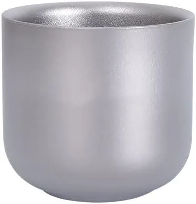 1PC Pure Titanium Outdoor Tea Cup 125ml Double Layer Insulated Water Cup Coffee Cup