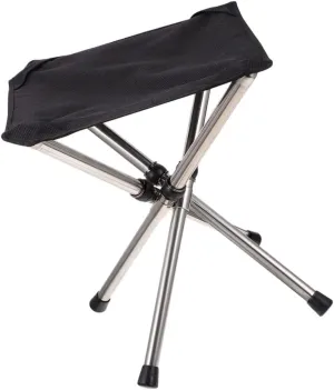 1Set Portable Foldable Fishing Chair Lightweight Outdoor Camping Stool Durable and Sturdy Design for Hiking BBQ Garden Beach Trips Convenient Storage and Easy Carrying