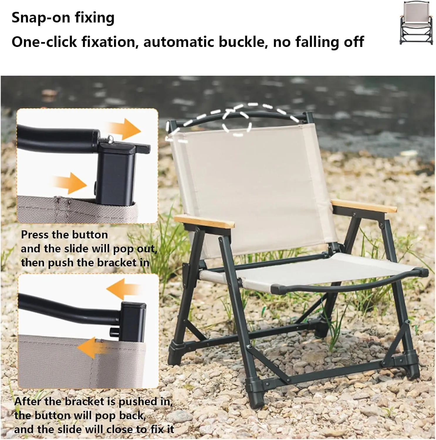 2 Pack Folding Camping Chairs for Outside with Storage Bag Portable Beach Chair Lounger Foldable with Arms Patio Lawn Chair Outdoor Recliner for Outside Picnic Travel Fishing Hiking