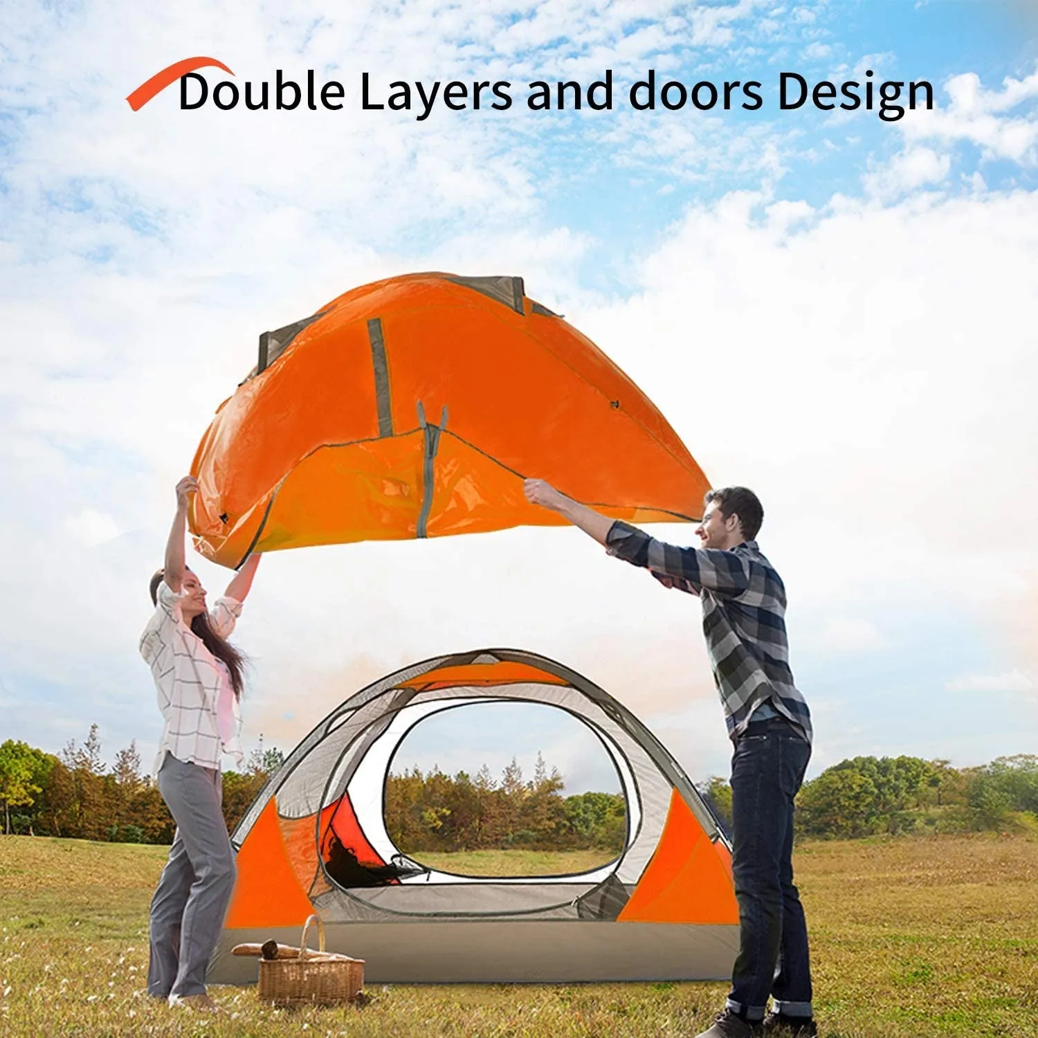2 Person Camping Tent Lightweight