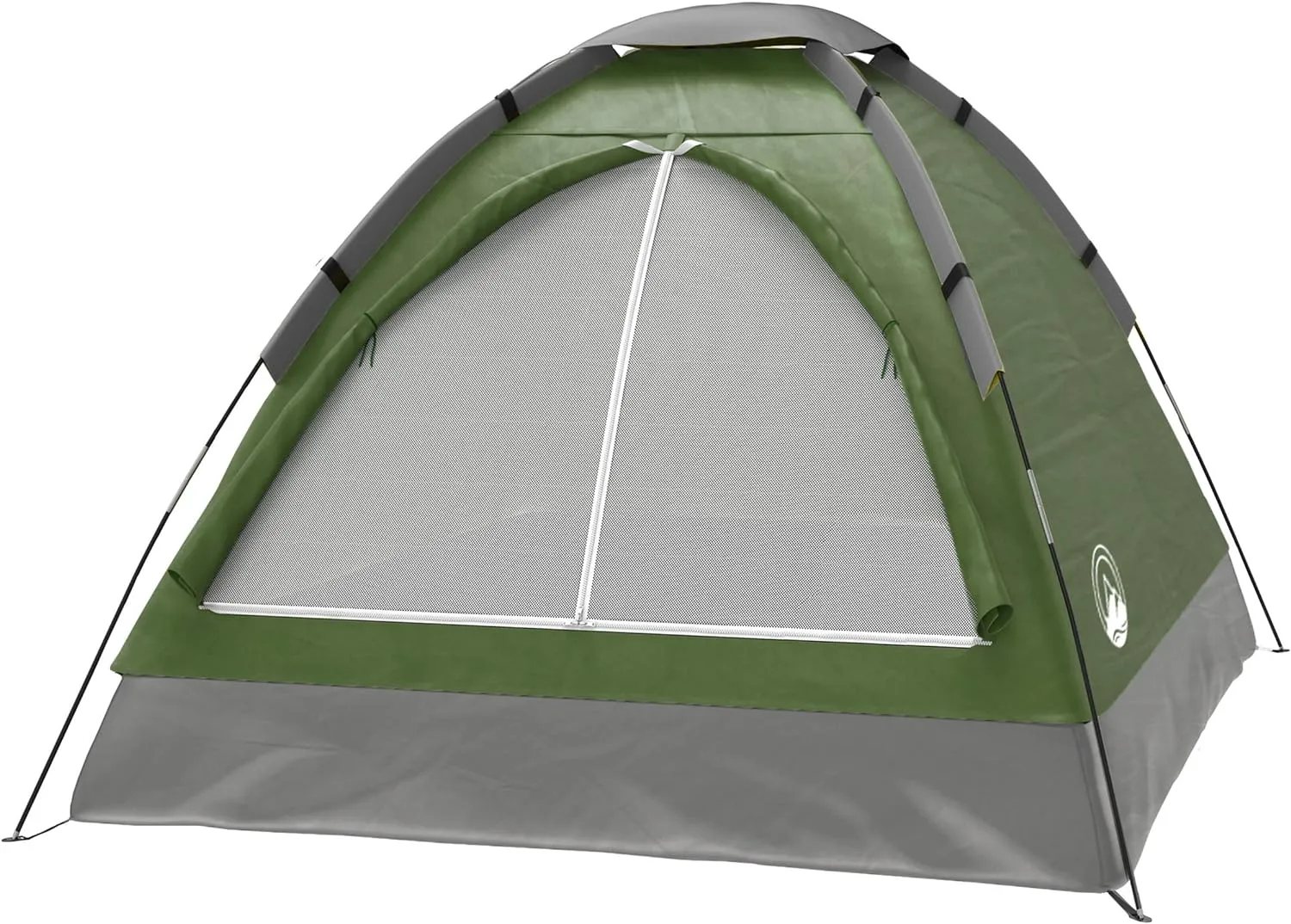 2 Person Camping Tent with Rain Fly and Carrying Bag