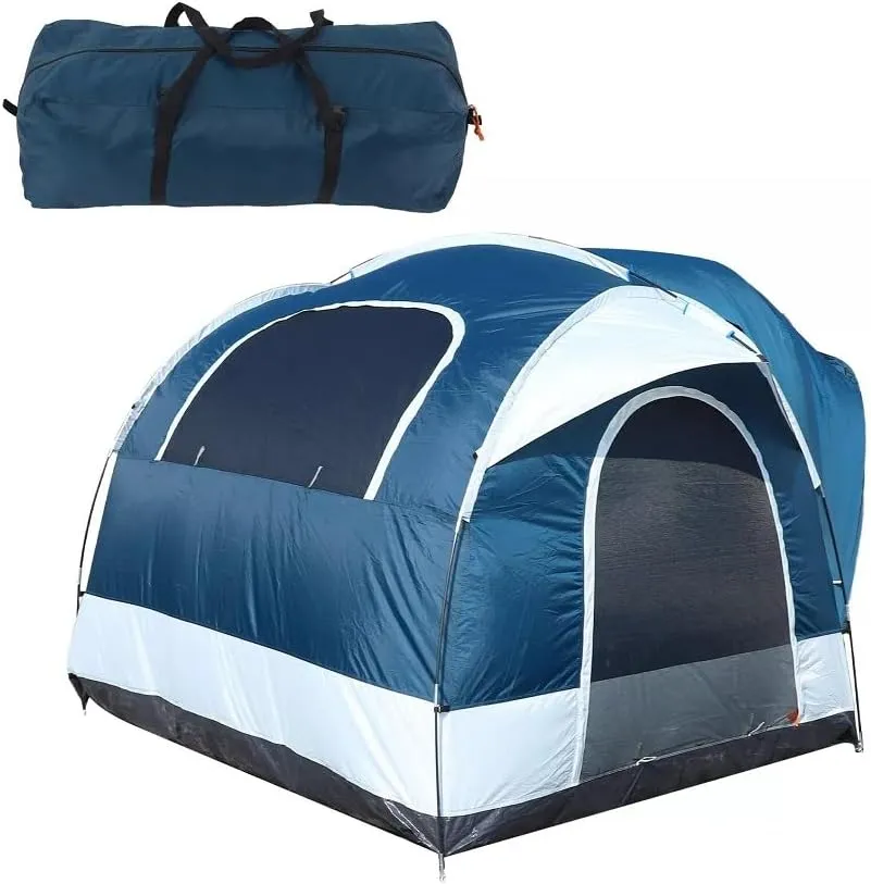 210DOxford Car Tent Double Layer Car Tail Awning Waterproof Outdoor Camping Tent