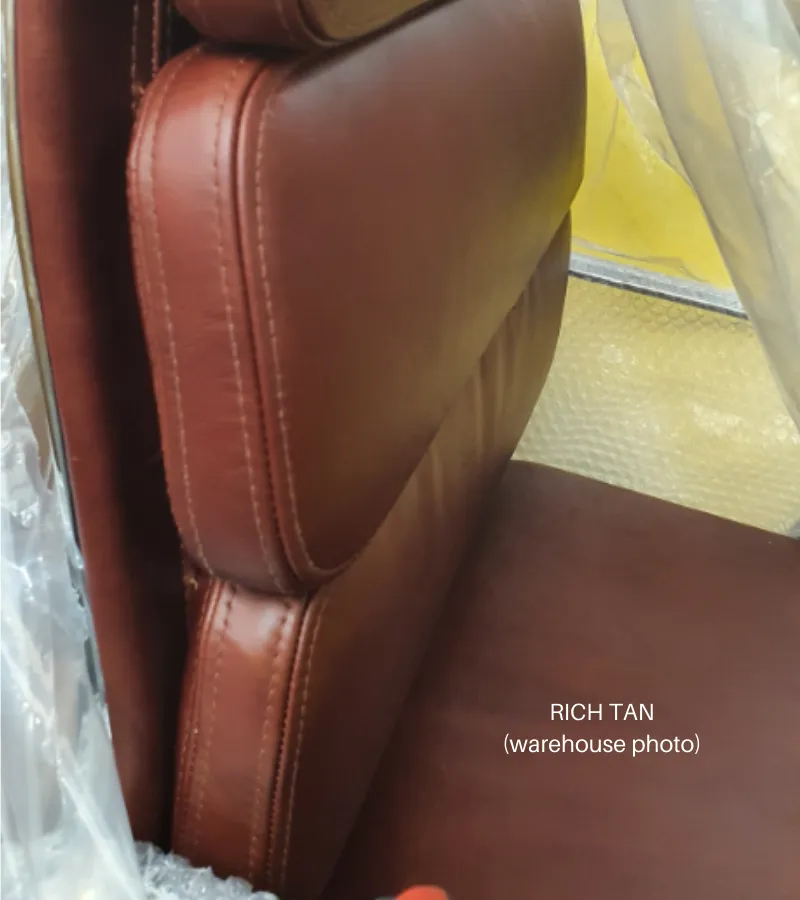 217 Eames Style Premium Aniline Leather Office Chair