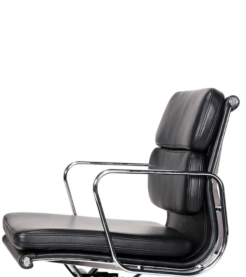 217 Eames Style Premium Aniline Leather Office Chair