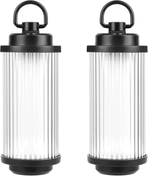 2X USB Rechargeable Flashlight Powerful Mini LED Camping Lanterns Warm White Light 38 Explore Camp Light