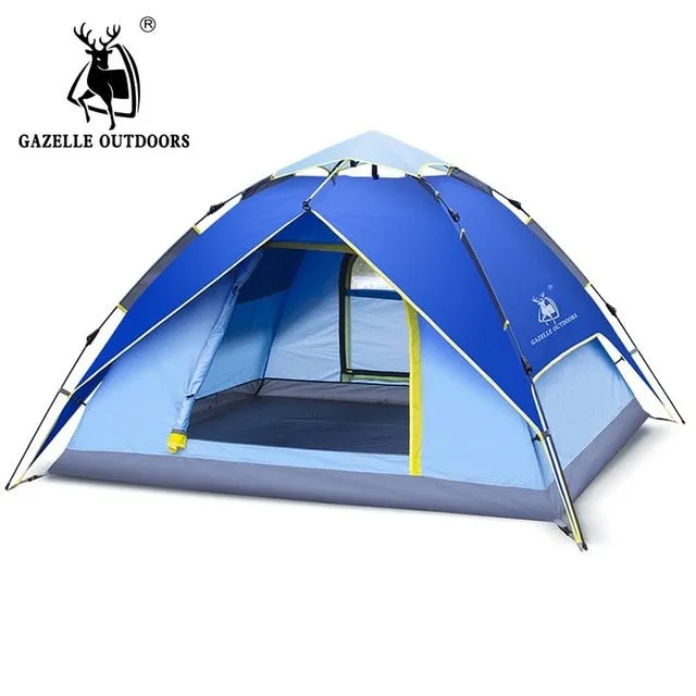3-4 Urgent clearance person Tent Camping Hydraulic Voice-activated