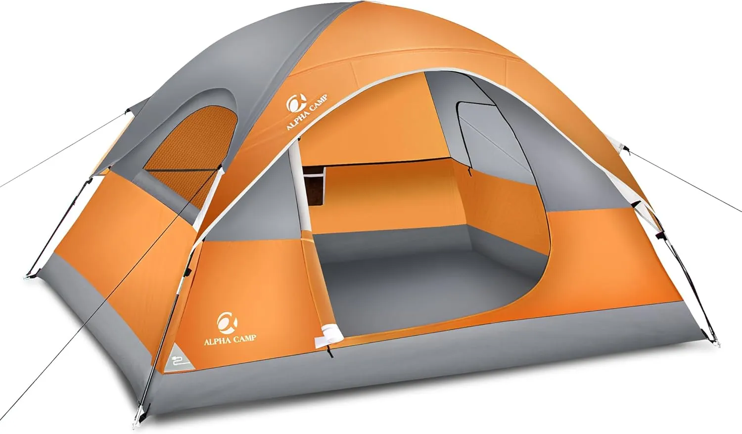 3 Person Backpacking Tent,Portable Lightweight Waterproof Windproof Easy Setup Backpacking Tent,Great for Camping Hiking Mountaineering