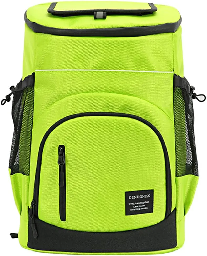 30L Cool Bag Rucksack Insulated BackpackThermal Leakproof Cooler Backpack Picnic Bag Cooler Bag Large Capacity