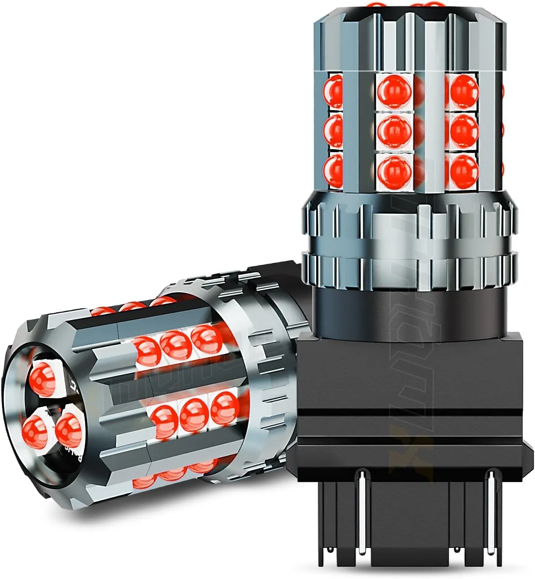 3157 Red LED Brake Stop Signal Tail Light Bulbs Compatible for Ford F150 2004 2005 2006 2007 2008 2009 2010 2011 2012 2013 2014 2015 2016 2017 2018 2019 2020, Pack of 2