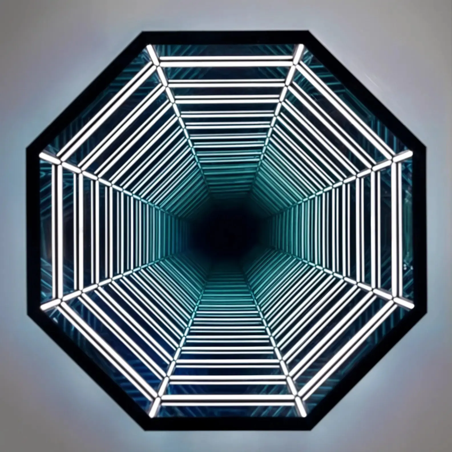 3D Octagon Infinity Mirror