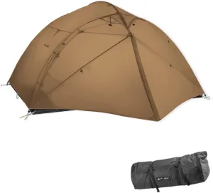 3F UL GEAR 3/4Person Camping Tent, Waterproof Tent For 3/4Seasons, Easy Set Up Hiking, Backpacking Tent Shelter, Included Ground Cloth