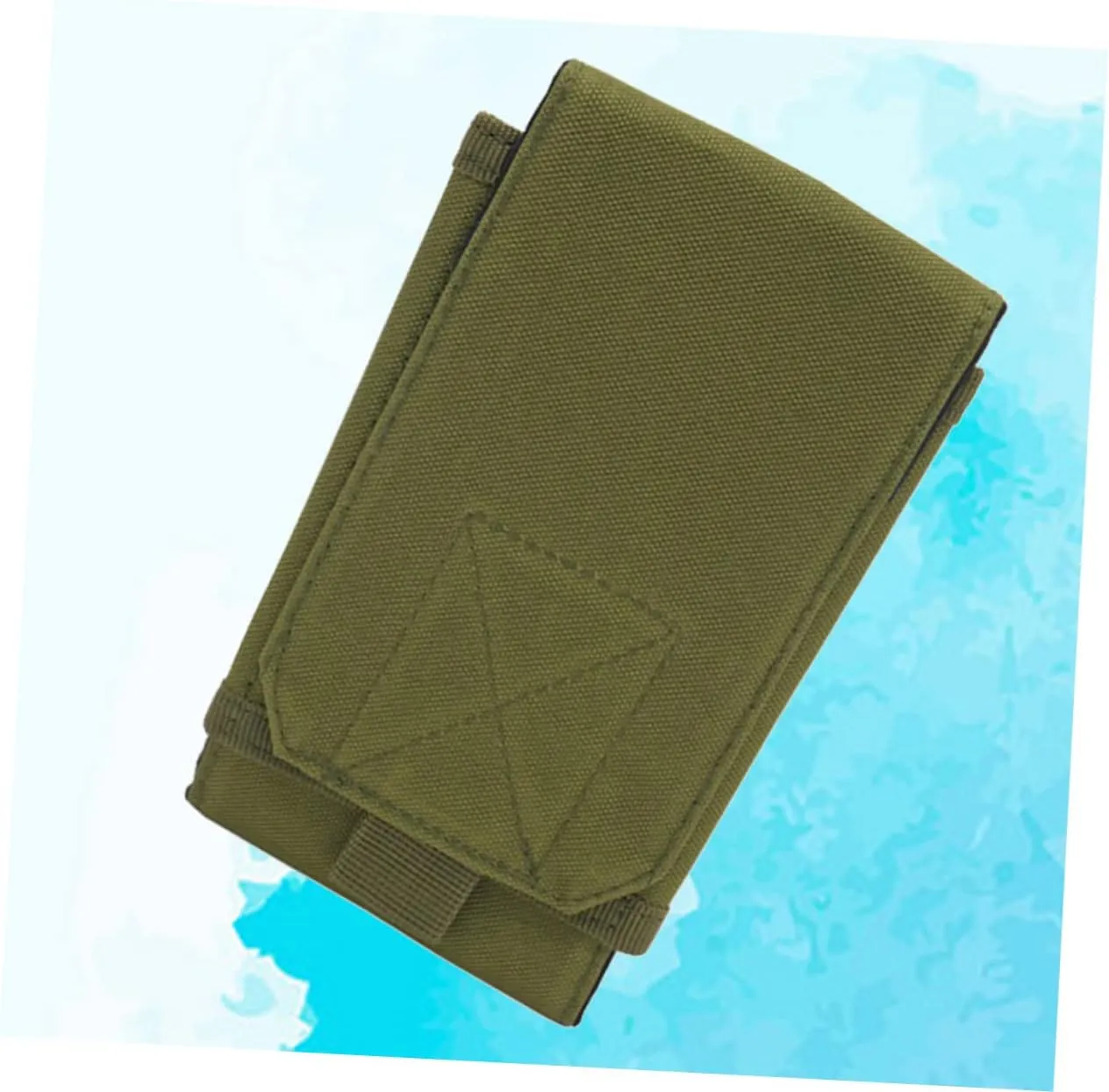 3pcs 6 Pouches Equipment for Running Camping Gear Outdoor Waist Bag Army Green Waist Pack Mobile