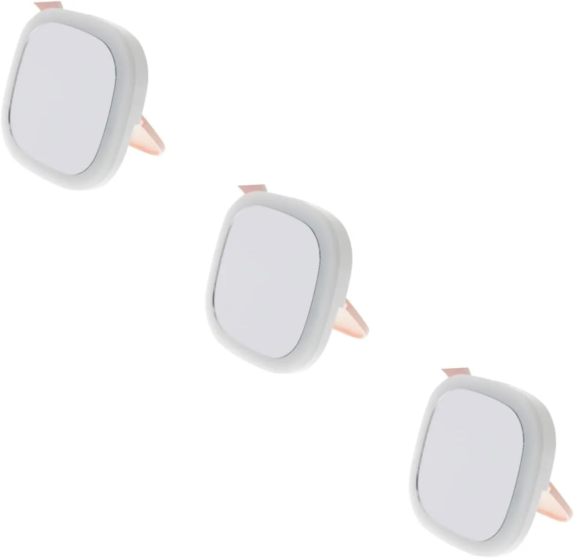 3pcs Led Makeup Mirror Compact Portable Night Light Accessory for Women