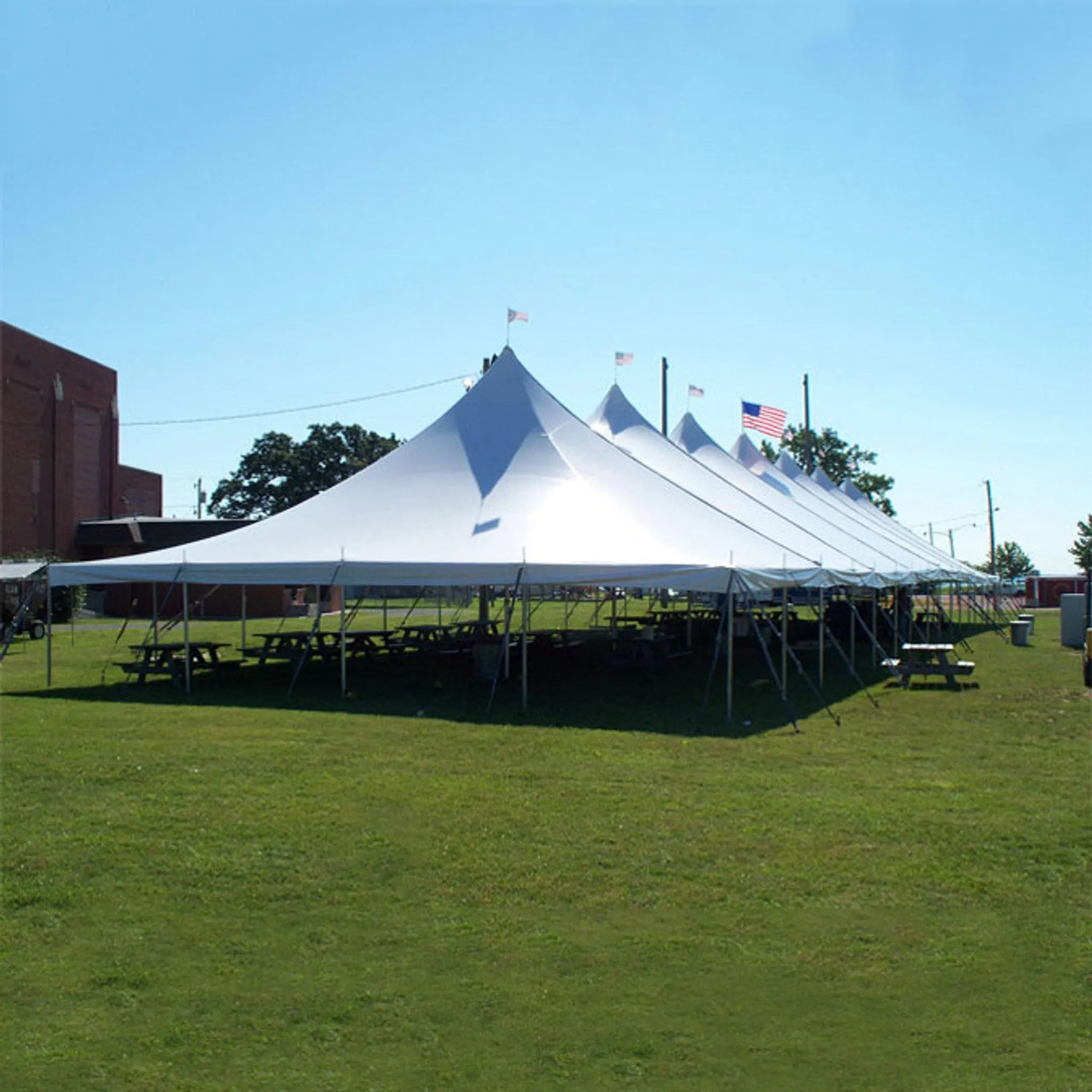 40x160 Engineered High Peak Pole Tent