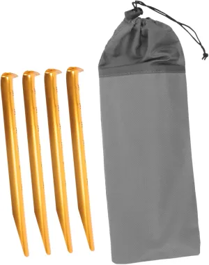 4pcs Heavy Duty Beach Tent Stakes Ground Anchors for Camping Garden and Outdoor Use Lightweight and Easy to Carry for Securing Tents and Tarps