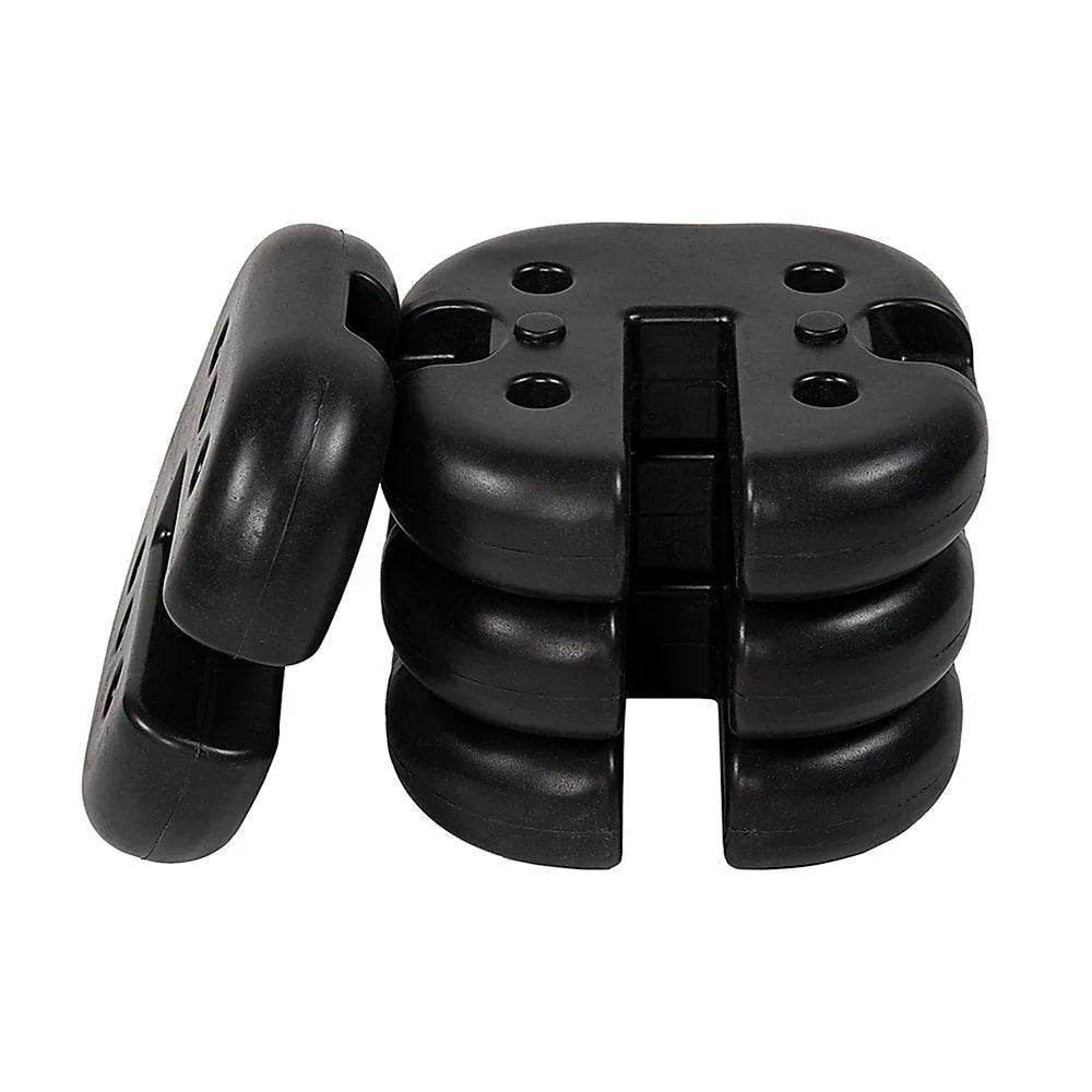 4pcs Outdoor Canopy Tent Leg Weights Anchor Stand Heavy Duty Gazebo Discs Base