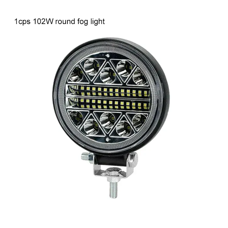 4" 102W LED Work Light Bar - 12V 24V, Spot, Flood, Flash, Combo Beam, IP67 Waterproof, for Truck, Boat, 4x4, ATV, SUV, Fog Headlights