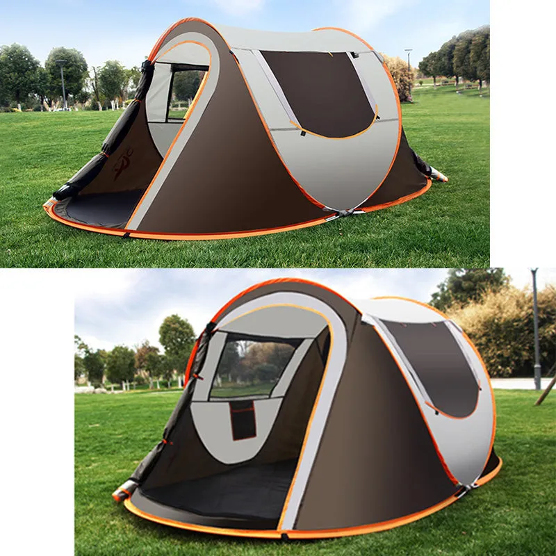 5 Automatic Full assortment Tent Up Capacity Camping to Persons 4 Large Pop Worldwide tracking