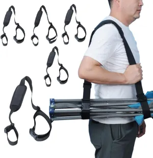 5 Pack Adjustable and Sturdy Carry Strap for Beach Chair - Ideal for Camping and Outdoor Activities