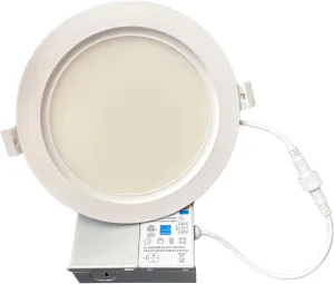 6 Inch Recessed LED Light, 6 Inch Retrofit LED Recessed Light, 16W Dimmable Slim LED Downlight, 3CCT Tunable 3000K/4000K/5000K Fixture