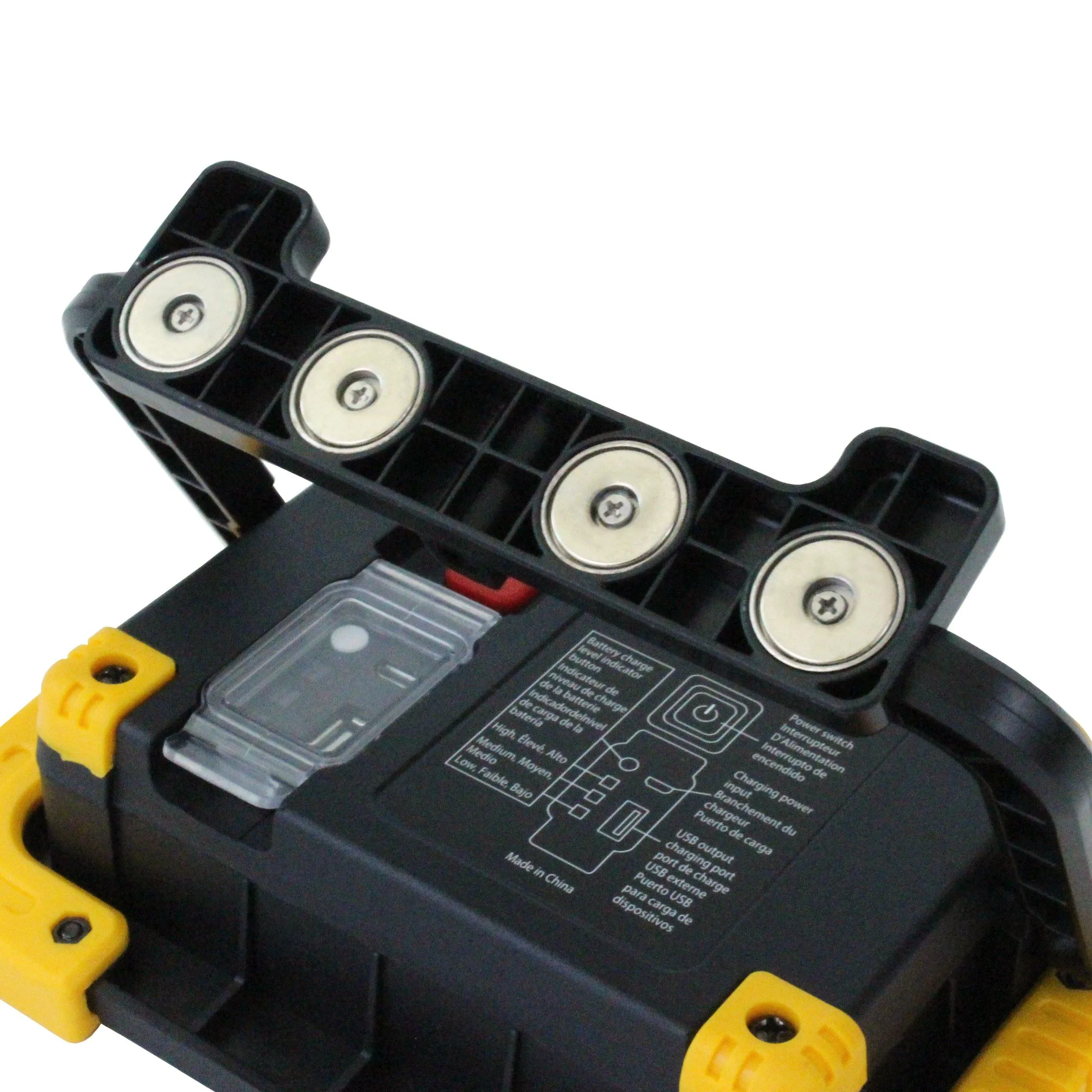 6W Rechargeable LED Work Light in Yellow