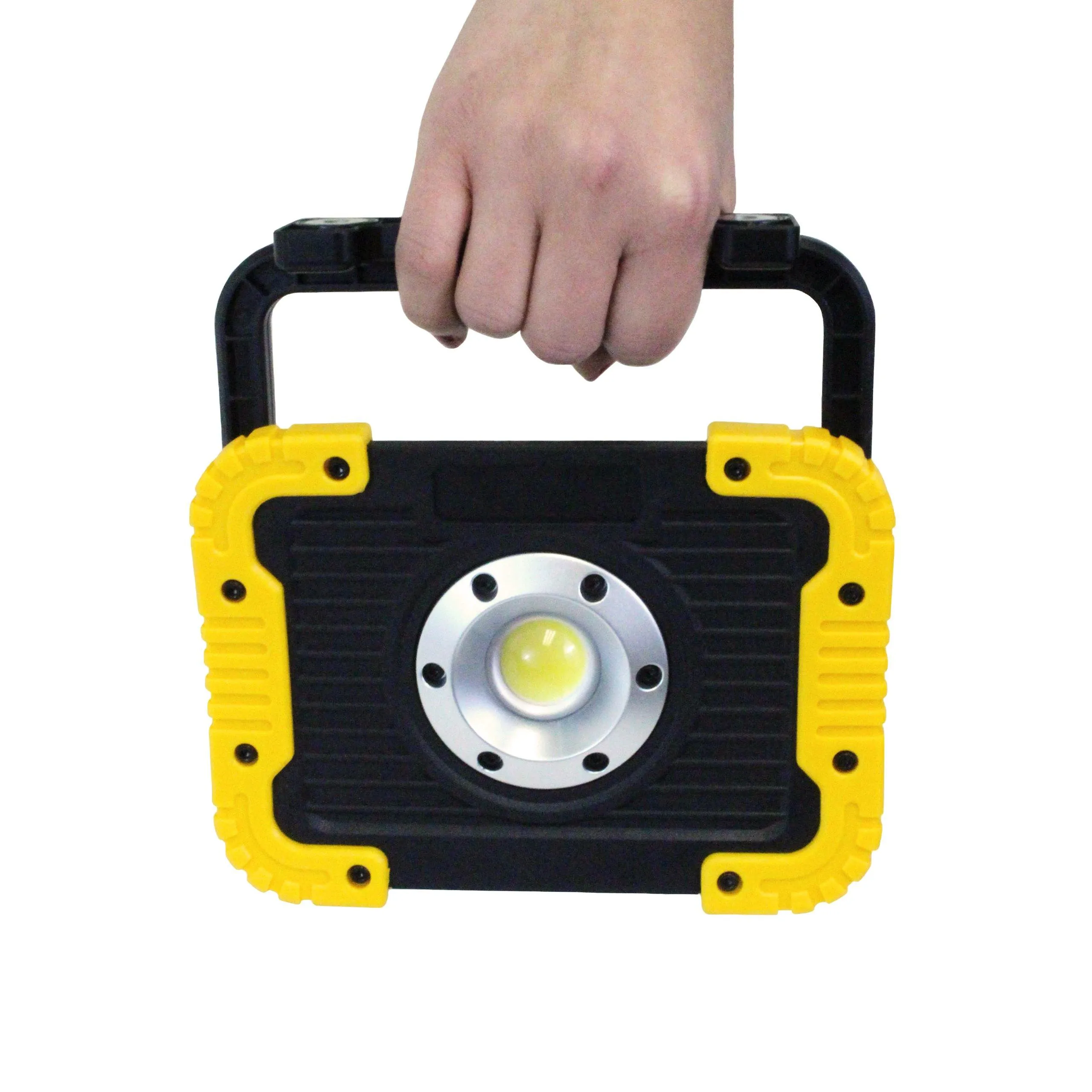 6W Rechargeable LED Work Light in Yellow