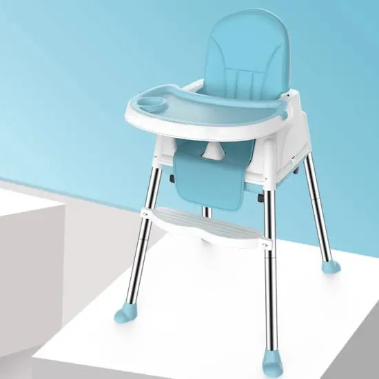 Adjustable Kids Multi-functional Feeding Chair, Convertible Baby High Chair, Playing Chair, Booster Seat