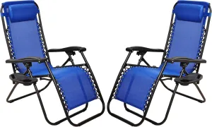 Adjustable Zero Gravity Lounge Chair Recliners for Patio, Yard, Multiple Colors and Sizes
