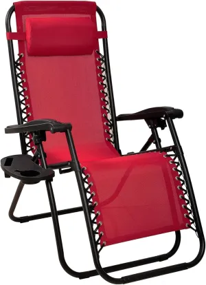 Adjustable Zero Gravity Lounge Chair Recliners for Patio, Yard, Multiple Colors and Sizes