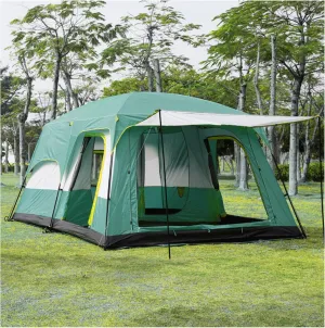 Adult Teepee Tent Outdoor 5 to 8 People Quick Build,Waterproof Big Tents for Camping Practical Advanced Hiking Tent for Camping Hiking Picnic Garden