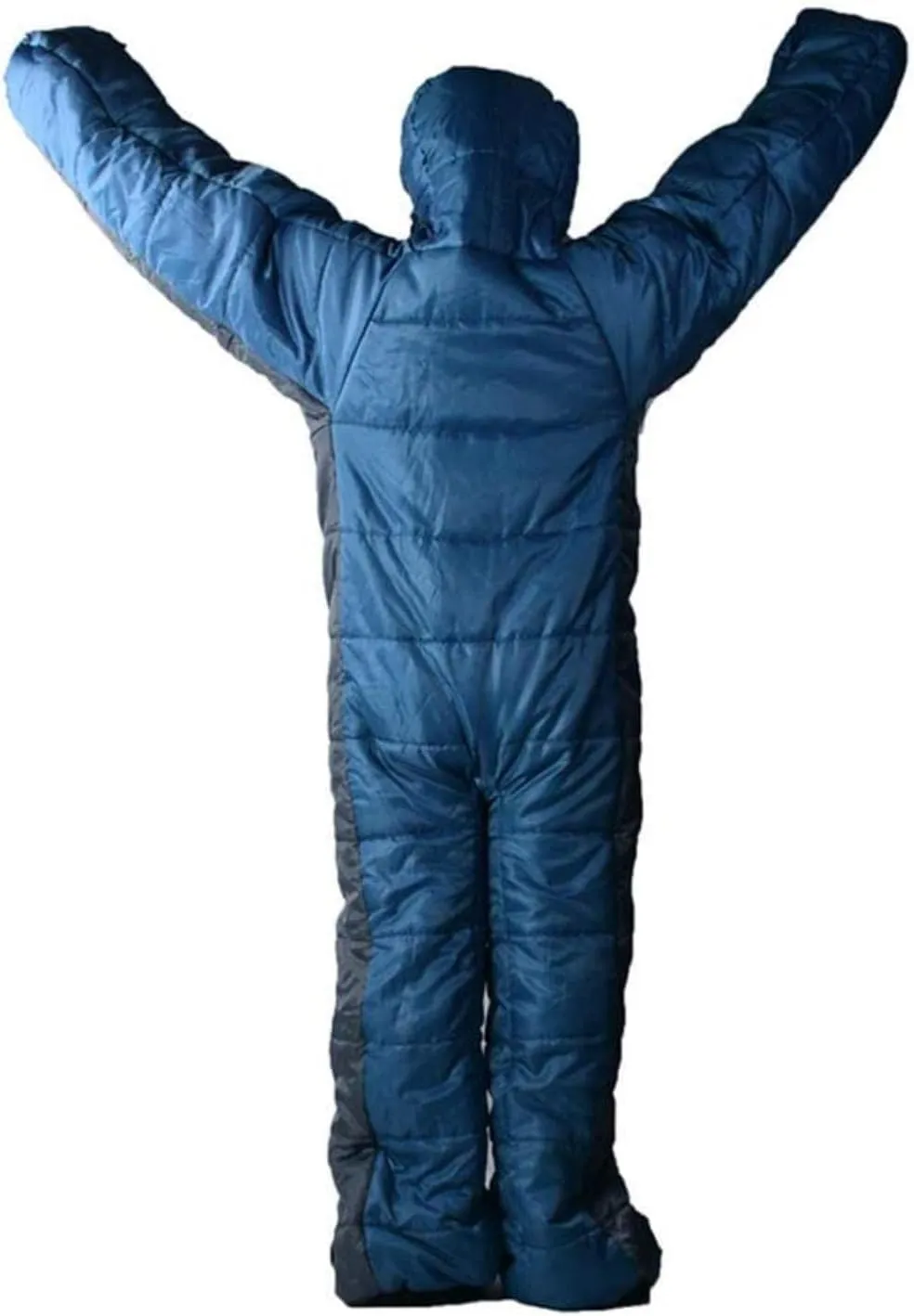 Adult Wearable Sleeping Bag Suit for Camping, Standing 3 Season Full Body Sleeping Wear for Travel Outdoor Hiking, Human Shaped, Ideal for Camping in Cold Weather