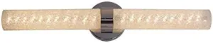 allen   roth Caroline 1-Light 24-in Chrome LED Vanity Light VBL13-24CH