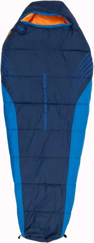 ALPS Mountaineering Blaze  20° Mummy Sleeping Bag, Regular - Navy/Blue/Orange