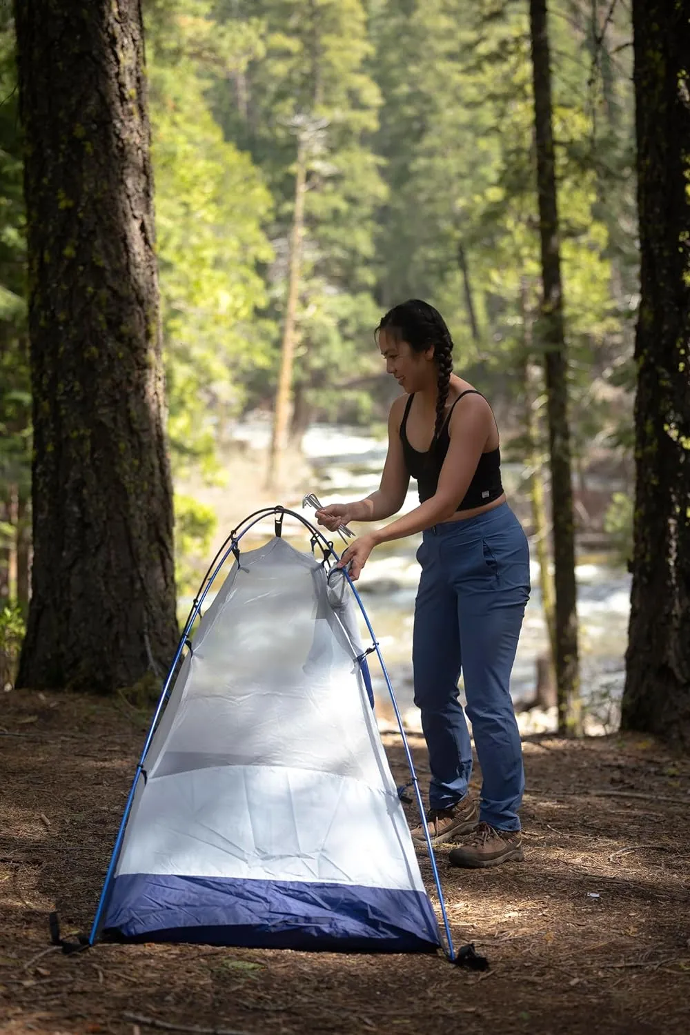 ALPS Mountaineering Lynx 1-Person Tent – Lightweight, Easy Setup, Waterproof, Freestanding Backpacking Tent with Durable Aluminum Poles and Ample Ventilation
