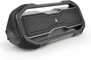 Altec Lansing ROCKBOX XL Wireless Bluetooth Speaker, Portable Waterproof Speaker with 20 Hour Playtime and 5 Illuminating LED Light Modes, Floating Wireless for Indoors and Outdoors