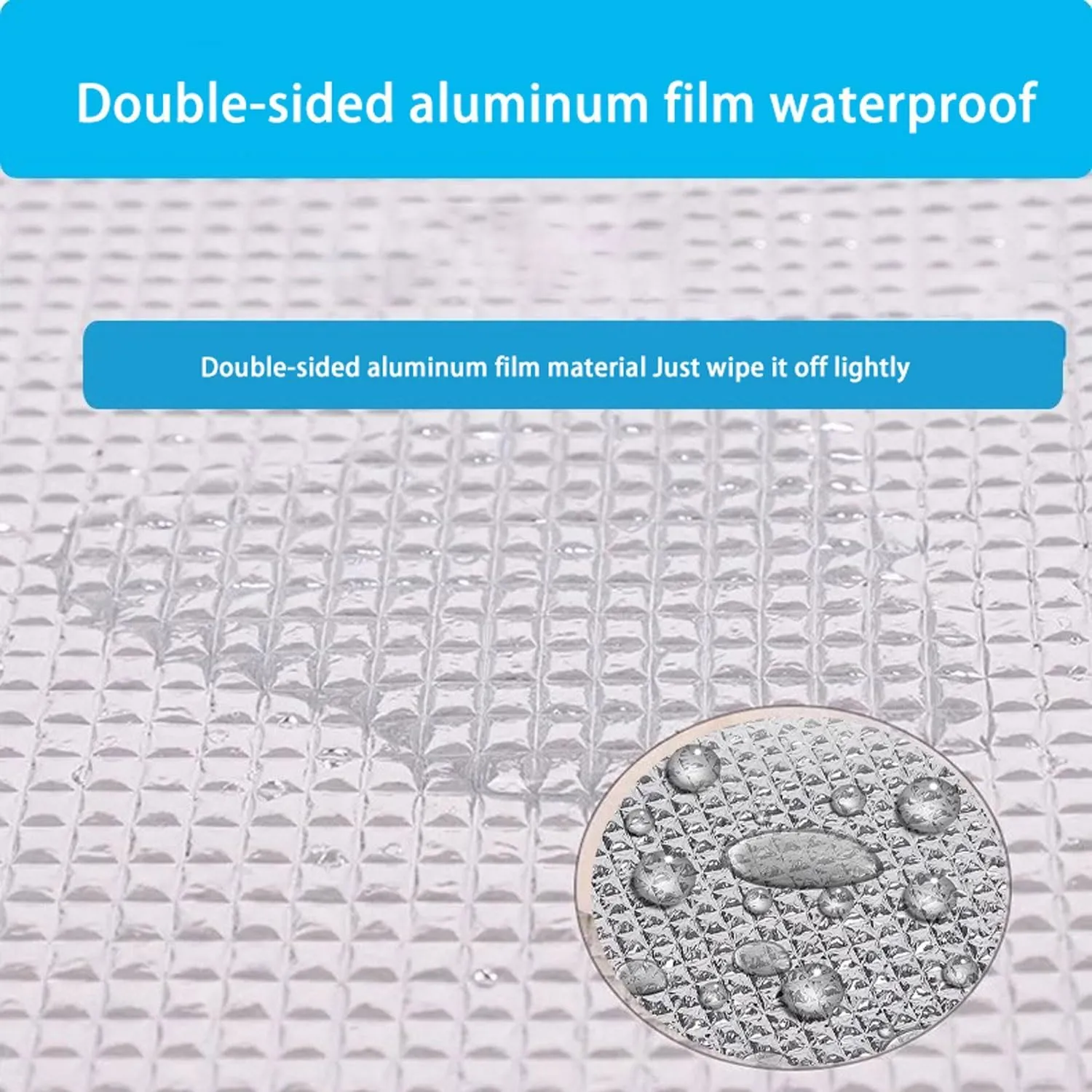 Aluminium Camping Mat, Foam Mats, Sleeping Mat for Camping, Insulated Blanket, Foldable Tent Mat, Thermal Mat, Made of Aluminium Foil and EPE, 9mm Thick