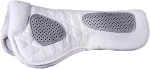 Anti-Slip Half Horse Saddle Pad | Ensures Horse Comfort & Saddle Stability | Anti-Slip Rubber Panels | Conforming Foam Fill | Ideal Saddle Fit | Durable Material