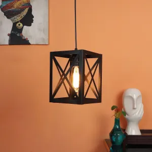 Antique Black  Iron Cluster Hanging Lights