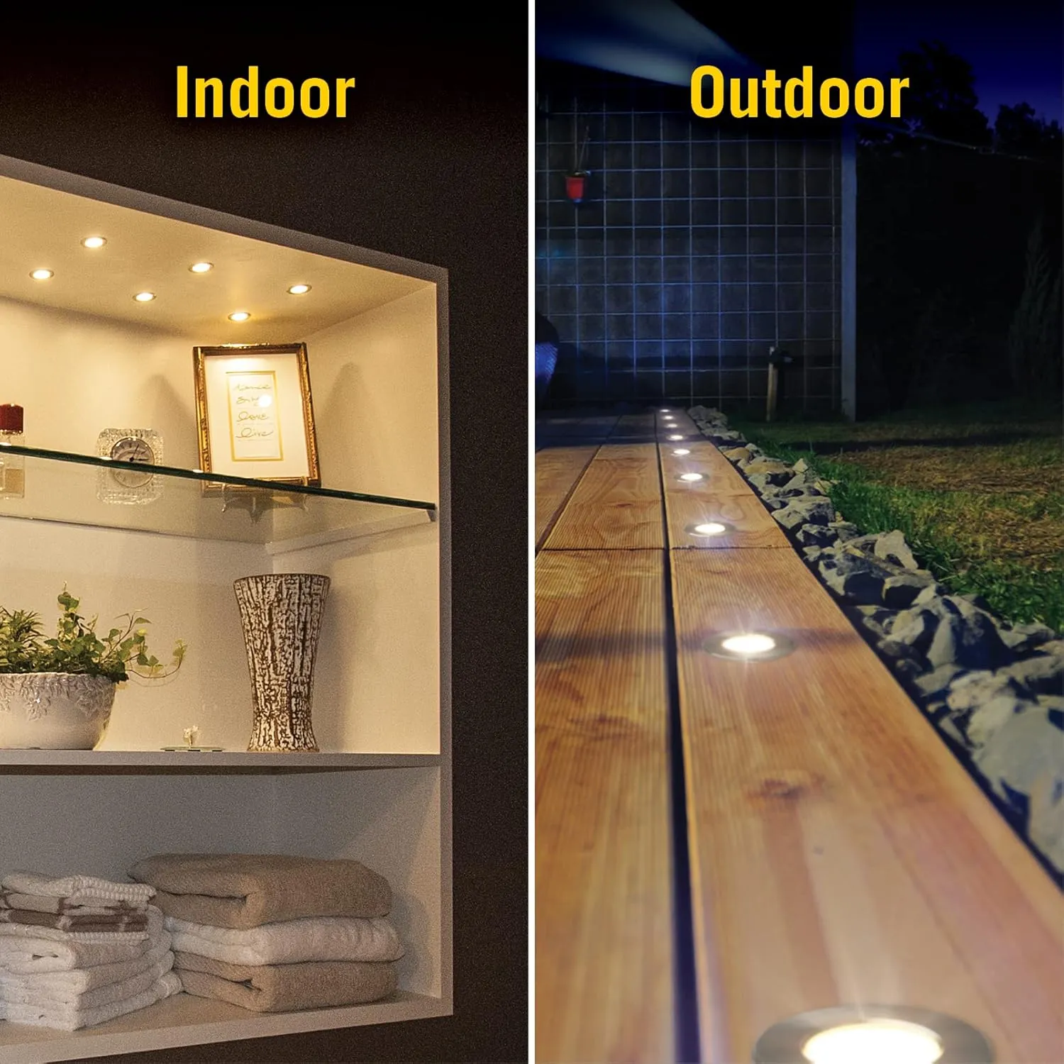 Armacost Lighting 221125 Recessed Mini Integrated LED Puck Lights, Bright White (4100K)