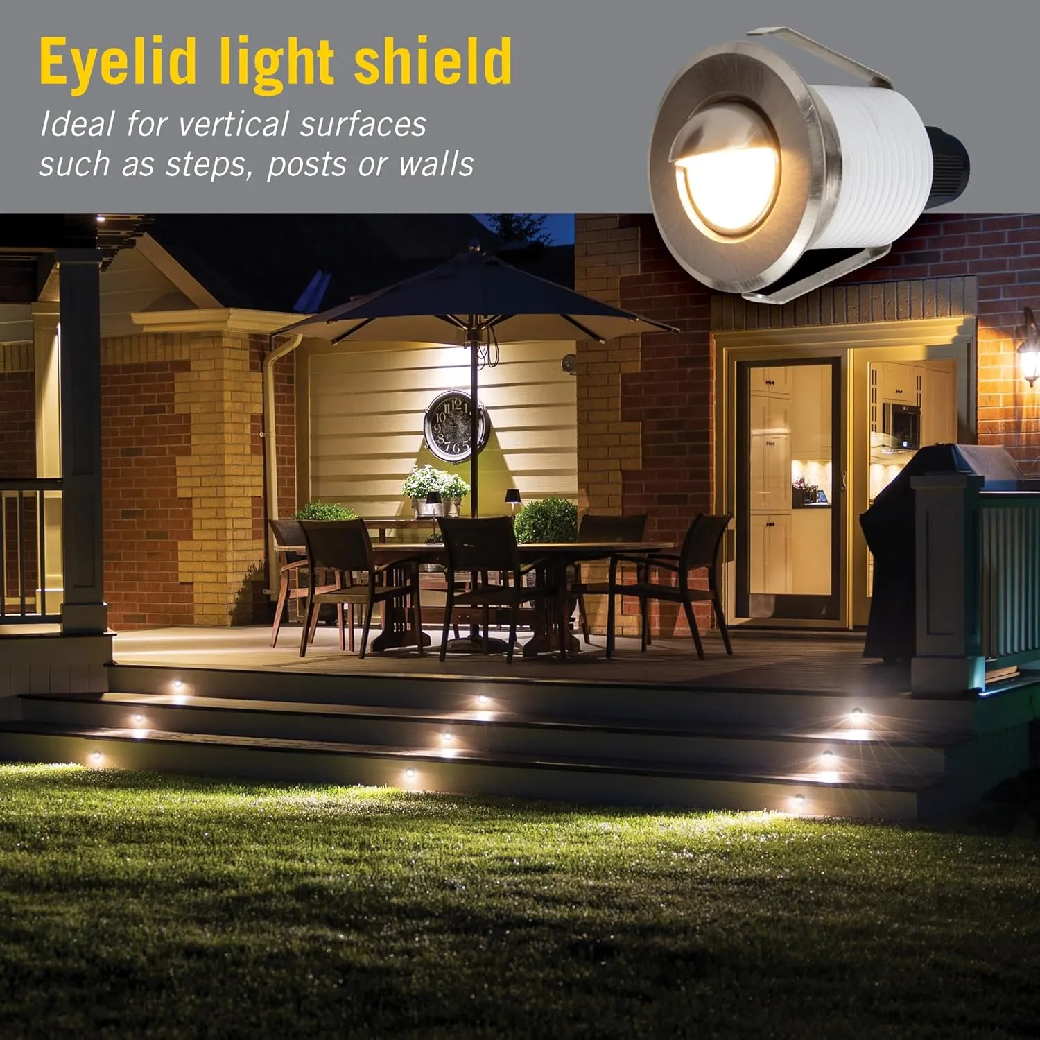 Armacost Lighting 221125 Recessed Mini Integrated LED Puck Lights, Bright White (4100K)