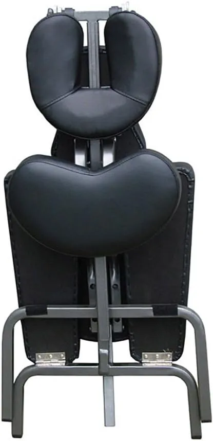 Ataraxia Deluxe Portable Folding Massage Chair w/Carry Case & Strap (Charcoal Black)