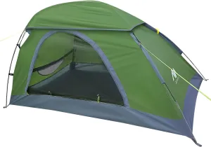 AYAMAYA 1 Person Tent for Backpacking - Lightweight Single Person Hiking Tent with Skylight & Waterproof Rainfly & Ground Vents, Easy Setup One Man Small Tent for Camping Backpacking Hiking