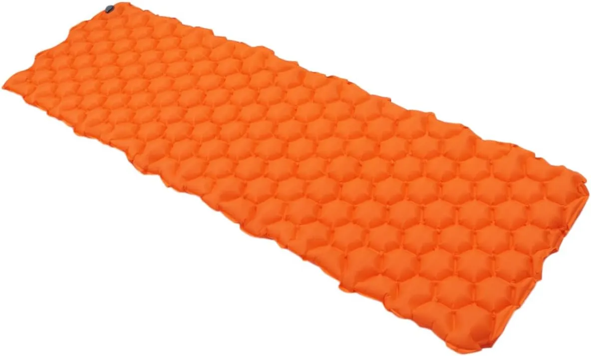 Backpacker's Choice: Compact Tent Air Mattress Inflatable Sleeping Pad Comfortable Camping