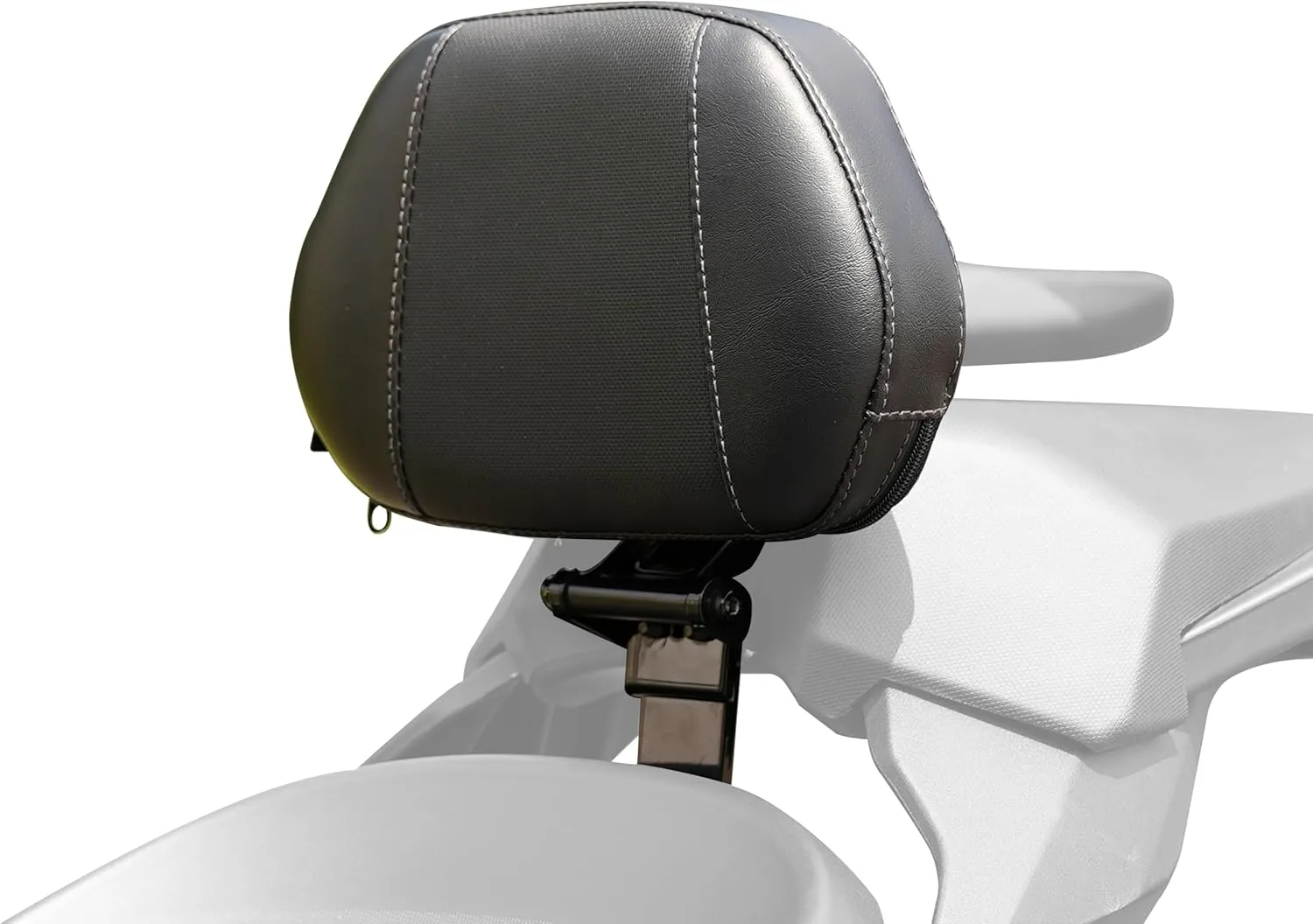 Ballistic Driver Backrest for Can Am Ryker 600 900 Sport & Ryker Rally Edition 2019-2023 Accessories, Adjustable Angle Lumbar Support Driver Back Rest Kit By Show Chrome 41-416C