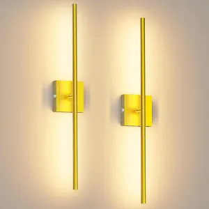 Battery Operated Wall Sconces Set of 2,Wireless Rechargeable Wall Lights: Dimmable Detachable Wall Lamp with Remote Control, 3000K-6500K Infinite Dimming, Wall Sconce for Bedroom Room 27.5 Inch