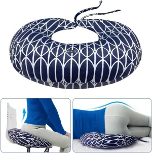 BBL Pillow After Surgery Brazilian Butt Lift Pillow Post Surgery Recovery for Sitting Sleeping Driving Booty Butt Pillows for Women Lumbar Back Hip Cushion Seat Support Foam BBL Wedge Pillow