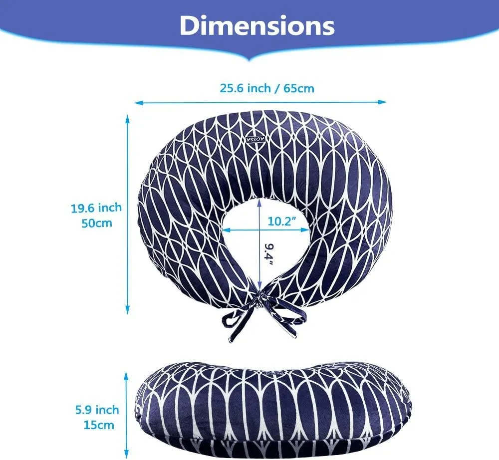 BBL Pillow After Surgery Brazilian Butt Lift Pillow Post Surgery Recovery for Sitting Sleeping Driving Booty Butt Pillows for Women Lumbar Back Hip Cushion Seat Support Foam BBL Wedge Pillow